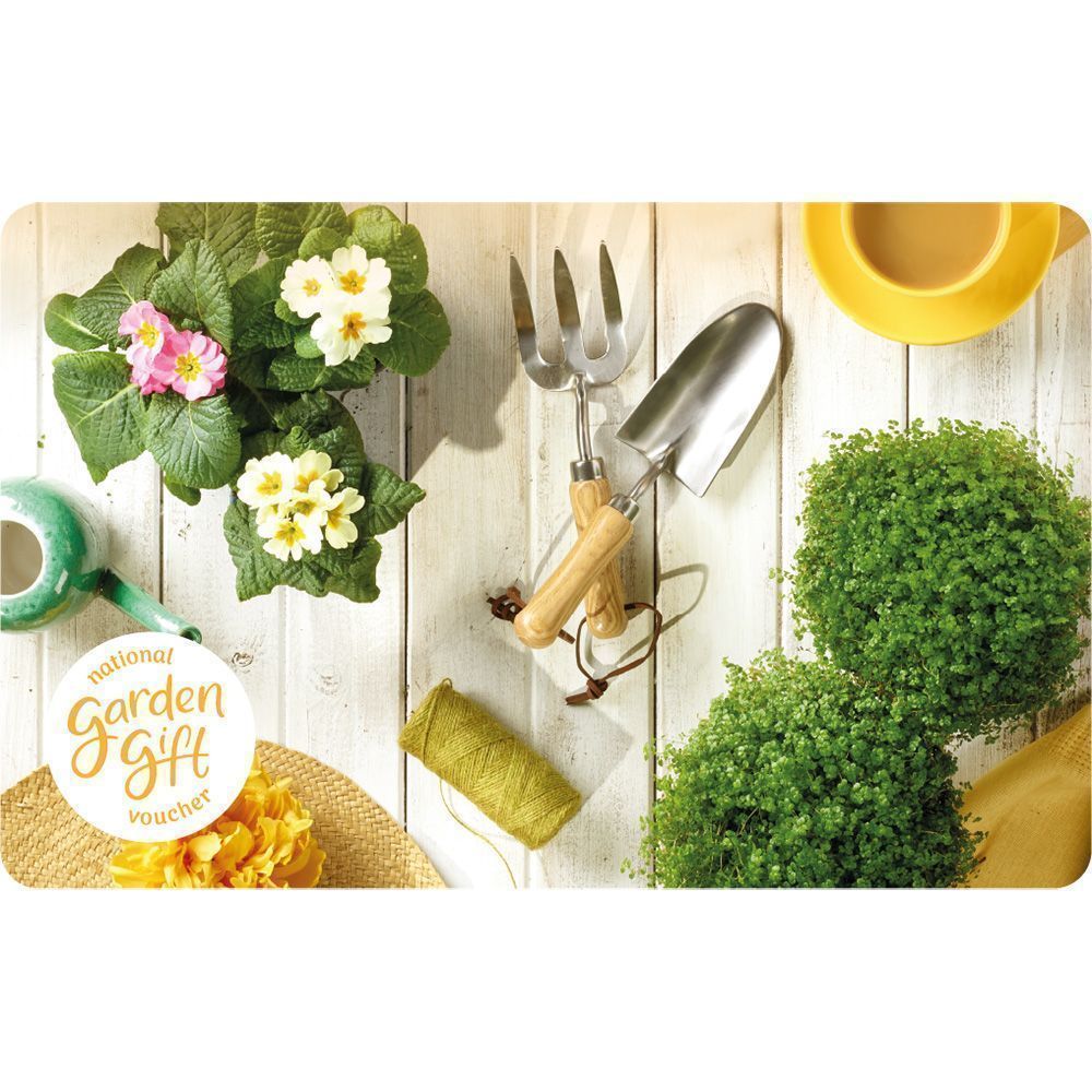 National Garden Yellow Table Gift Card £5